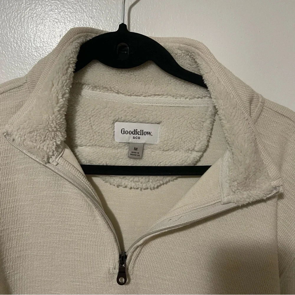 Goodfellow men sweatshirt ivory - Picture 2 of 3
